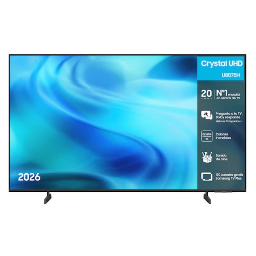  tv smart led 4k samsung crystal uhd 65" imagen y sonido samsung